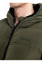 Green Men's Hooded Collar Coat Mnj3228-Tpg-Nb - 4