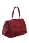 Long Strap Casual Leather Bag with Cover - 2
