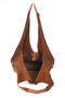 Women's Bag with Leather Suede Inner Bag - 4