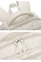 Kawaii Pro New Season Ergonomic Korean Style Cream School Backpack with Accessories and Teddy Bear - 4