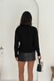 Large Button Detailed Soft Textured Knitwear Cardigan Aw25Hi0015 - 7
