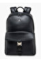 Solid Backpack with Adjustable Shoulder Straps - 31x17x43 cms