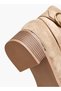 Solid Ankle Boots with Zip Closure - 6