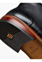 Men's Solid Boots with Zip Closure - 6