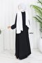 Dila Ayrobin Biyeli Ferace Black - 4