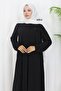 Dila Ayrobin Biyeli Ferace Black - 5