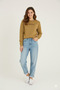 100% Cotton New Season Women's O-Neck Sweatshirt Manifest - 4