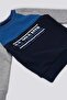 U.S. Polo Assn Cobalt Blue Crew Neck Baby Set of 2 - 2