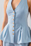 Ruffled Vest Two-Piece Set - 5