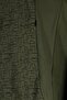 Khaki Scuba Diving Fabric with Fleece Inside K Hooded Men's Tracksuit Set with Zippered Pockets and Elasticated Legs - 3