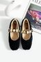 Merlin Buckle-Barred Daily Flat Shoes Can Be Used Both Indoors and Outdoors - 2