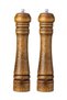 Bamboo Body Complete Wooden Salt Pepper Mill Spice Grinder Large Size 27 Cm 2 Pieces