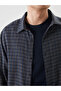 Nevavm Comfortable Fit Long Sleeve Plaid Men's Shirt with Difference - 3