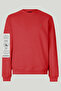 Men's 3-Pack Indigo-Red-Khaki Sweatshirt Basic Crew Neck - 7