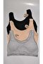 Women's Cotton 3-Piece Lace Padded Half Undershirt Large Size Thick Strap Bra - 2