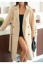 Women's Premium Winter Waist Belted Cashmere Coat - 7