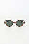 Atelier Series – Octagonal Leopard Frame Green Glass Sunglasses - 4