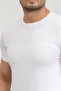 Men's White Short Sleeve T-Shirt - 4