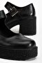 Janes Women's Black Loafer Shoes - 3