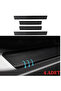 Custom Compatible Auto Door Sills for Citroen Jumpy Good Quality Quality Sticker Carbon 4 Pieces - 3
