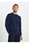 Altınyıldız Classics Crew Neck Standard Navy Blue Men's Sweater Ace492510287/Trico Cycling Neck - 3