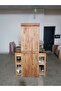 Wooden Dart Board, Dart Wall Board, 60x180 cm, Wooden Dart Backboard, Wooden Dart Cabinet - 2