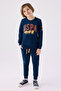 U.S. Polo Assn Boys' Navy Tracksuit Set