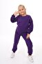 Three Thread Pocket Crew Neck Top and Bottom Set - 2