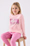 U.S. Polo Assn Girls' Pink Pajama Set - 2