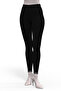 100% Cotton Women's Lace Long Underwear Black Tights 720 - 3