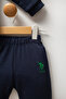 U.S. Polo Assn Baby Boy Navy Blue Set - 3