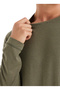 Round Neck Striped Khaki Men's T-Shirt 40595 - 4