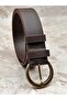 Antique Buckle 4 cm Women's Belt Trouser Belt Jeans Belt Coat Belt - 4