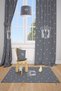 Gray Children's and Baby's Room Background Curtain 2 Wings Tla-126