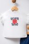 U.S. Polo Assn Baby Girl White Set - 2