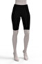 100% Cotton Women's Bias Knee Black Leggings 424 - 2