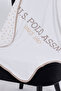 U.S. Polo Assn Baby Boy White Blanket - 3