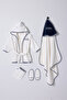 U.S. Polo Assn Baby Boy White Bathrobe Set