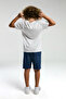 طقم برمودا U.S. Polo Assn للأولاد، باللون الأبيض - 5