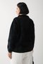 Black Cardigan with Bead Pocket Detail - 4