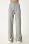 Stylish Knit Sweater and Pants Set, Light Gray LMU0001 - 5