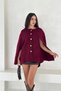 Oversize Raglan Sleeve Crew Neck Knitwear Cardigan Aw25Hi0023 - 7