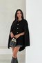Oversize Raglan Sleeve Crew Neck Knitwear Cardigan Aw25Hi0023 - 5