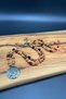 Eye of Horus Natural Stone Mala Necklace |   Rudraksha, Tiger's Eye, Agate, Citrine, Unisex Steel - 6