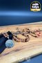 Eye of Horus Natural Stone Mala Necklace |   Rudraksha, Tiger's Eye, Agate, Citrine, Unisex Steel