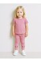 Basic Pink Baby Girl Leggings Set - 2
