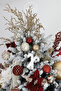 New Year's Ornament Sequin Glitter 2-Piece Ball Gold 10 cm - 4