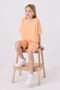 Us Polo Assn Girl's Salmon Bermuda Set - 3