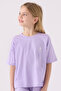 U.S. Polo Assn Girls' Purple Bermuda Set - 2