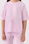 Girl's Bermuda Suit Cotton Candy - 4